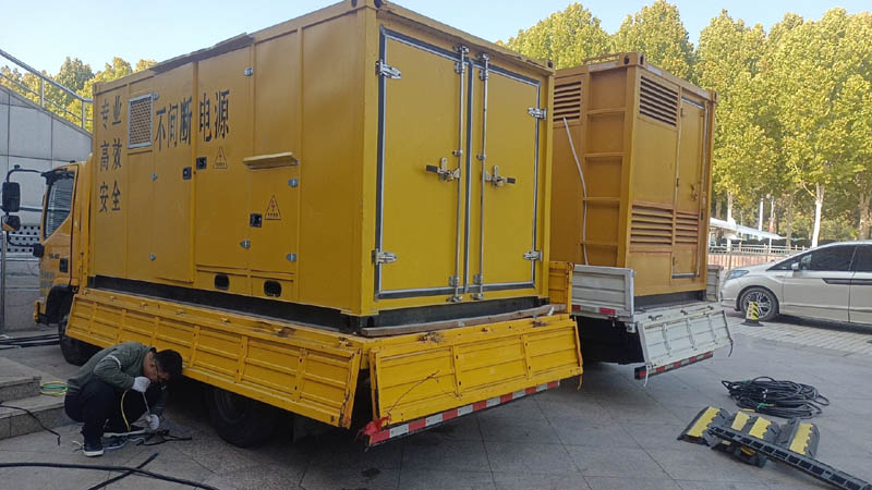 灵寿柴油发电机组和UPS电源配合使用时的注意事项